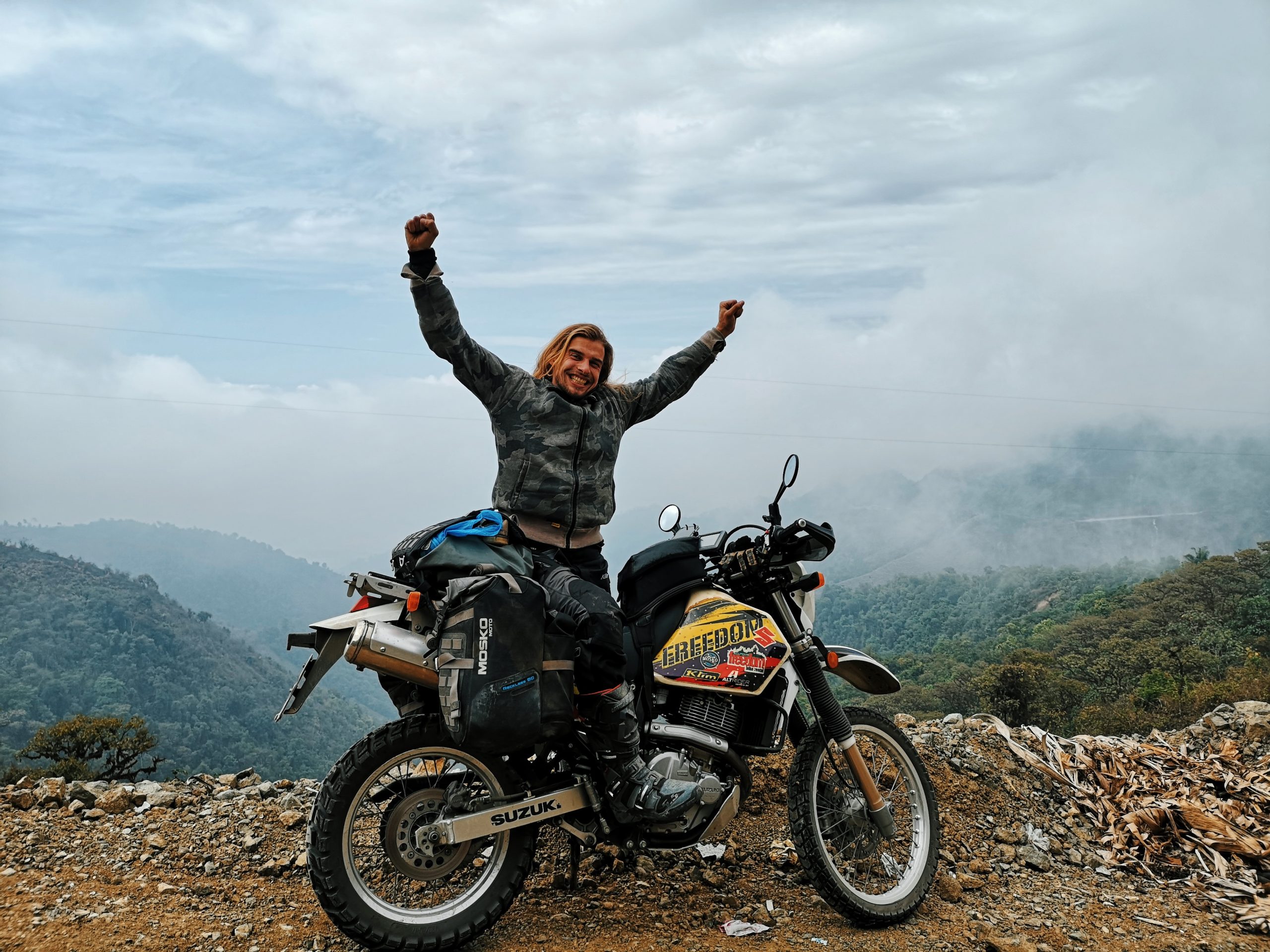 motorcycling Ecuador