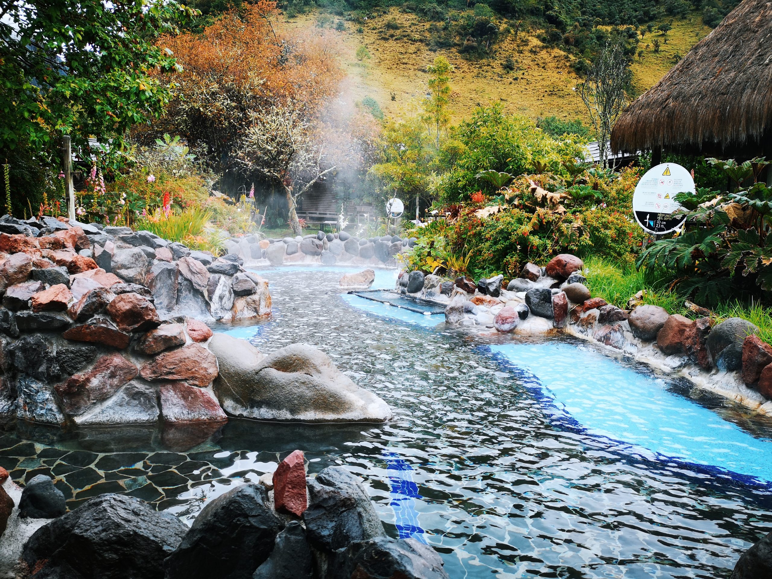 Papallacta hot springs