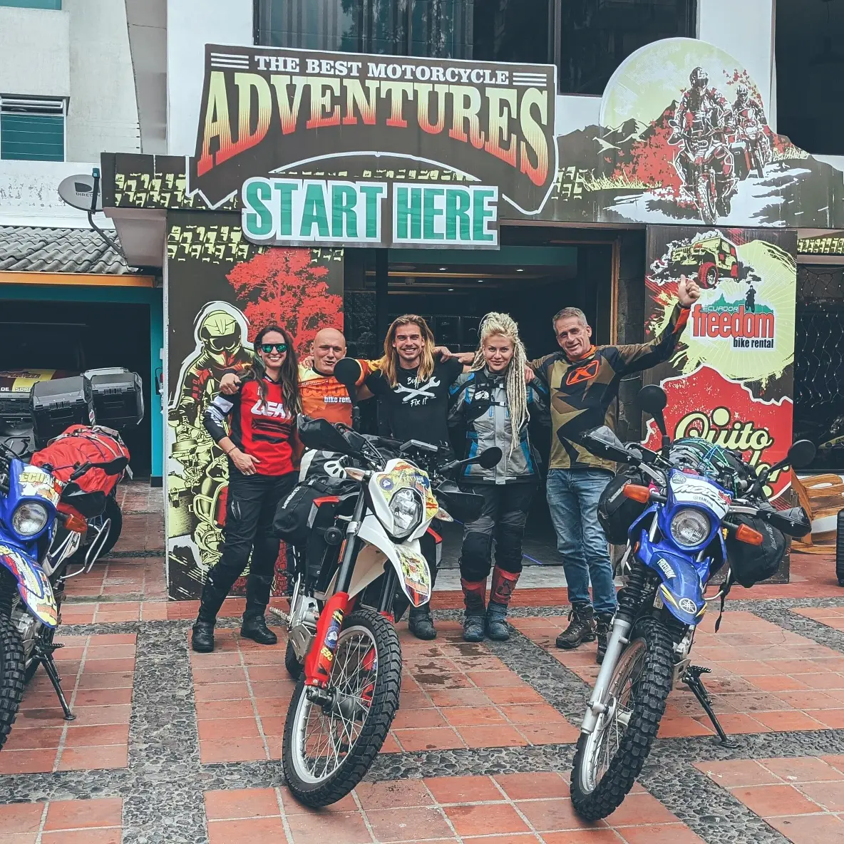 Ecuador motorcycle travel