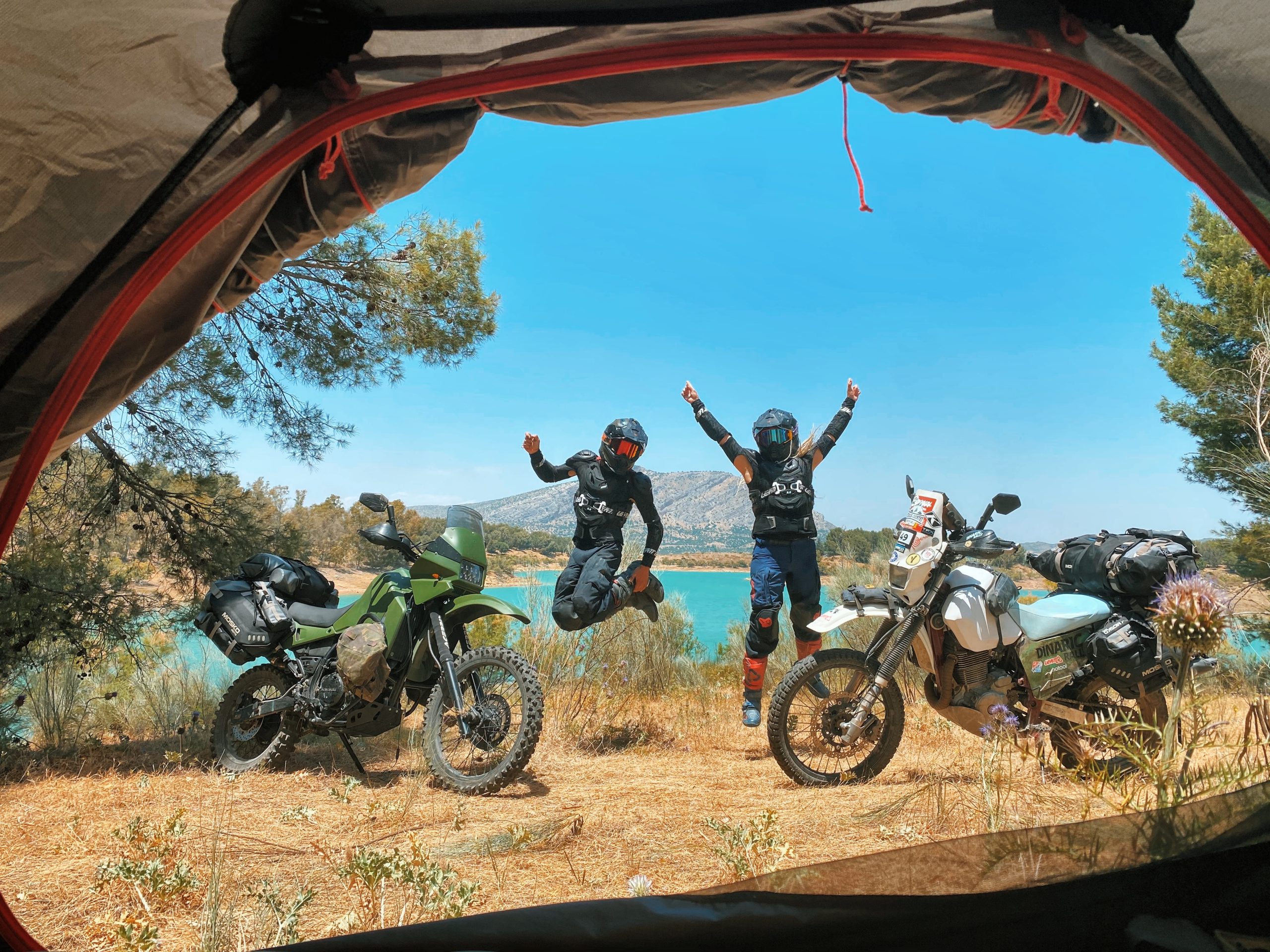 Where to Sleep When Riding a Motorcycle Cross Country? // ADV Bound