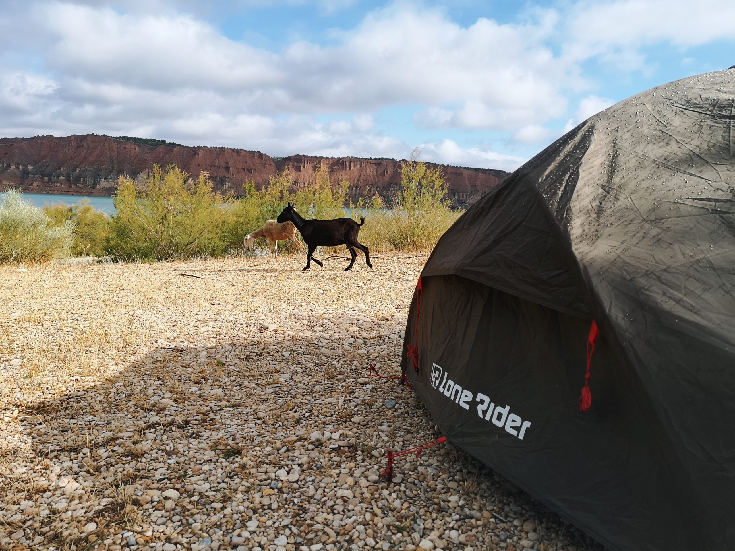 motorcycle camping