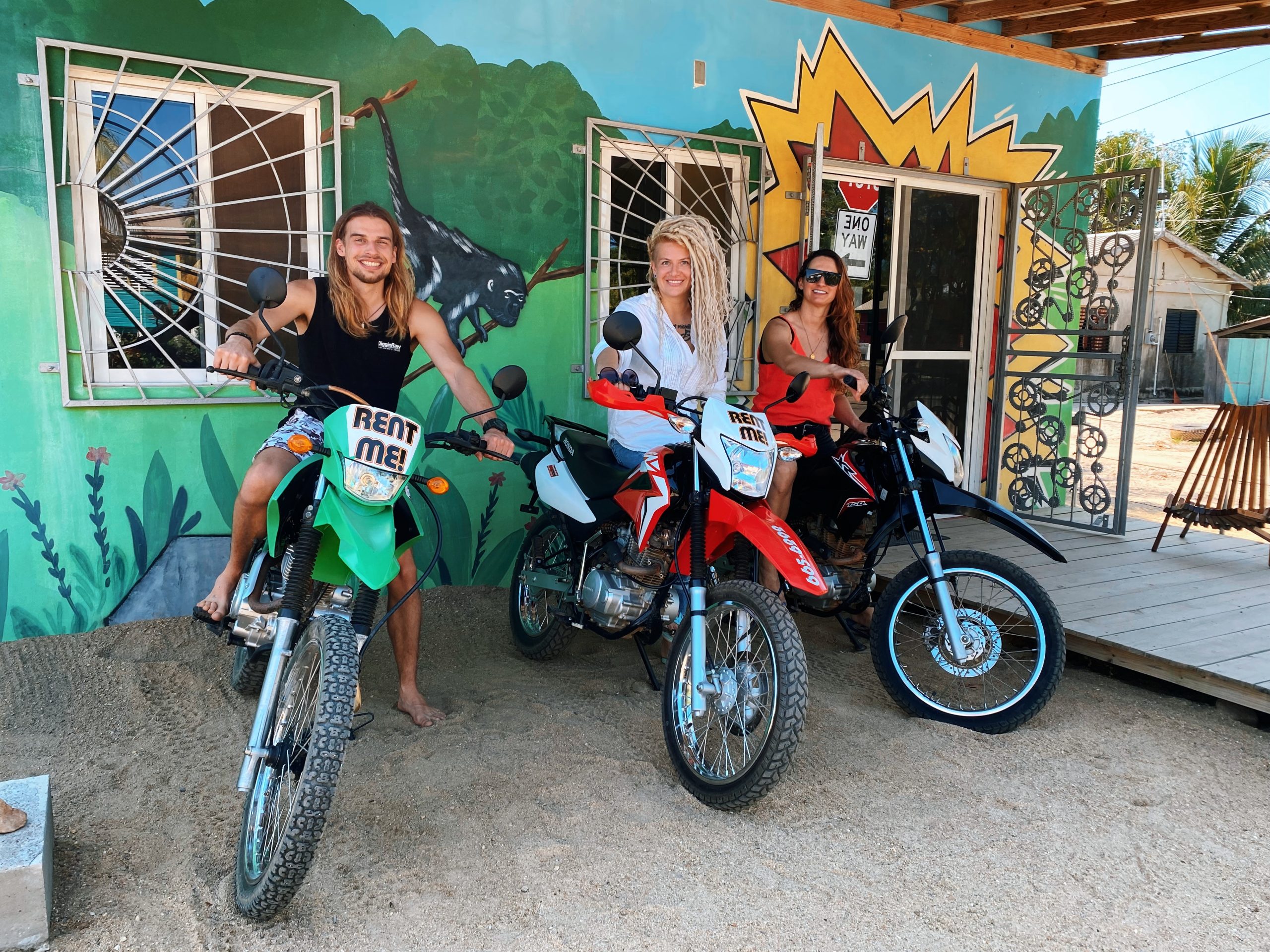 Belize motorcycle rental