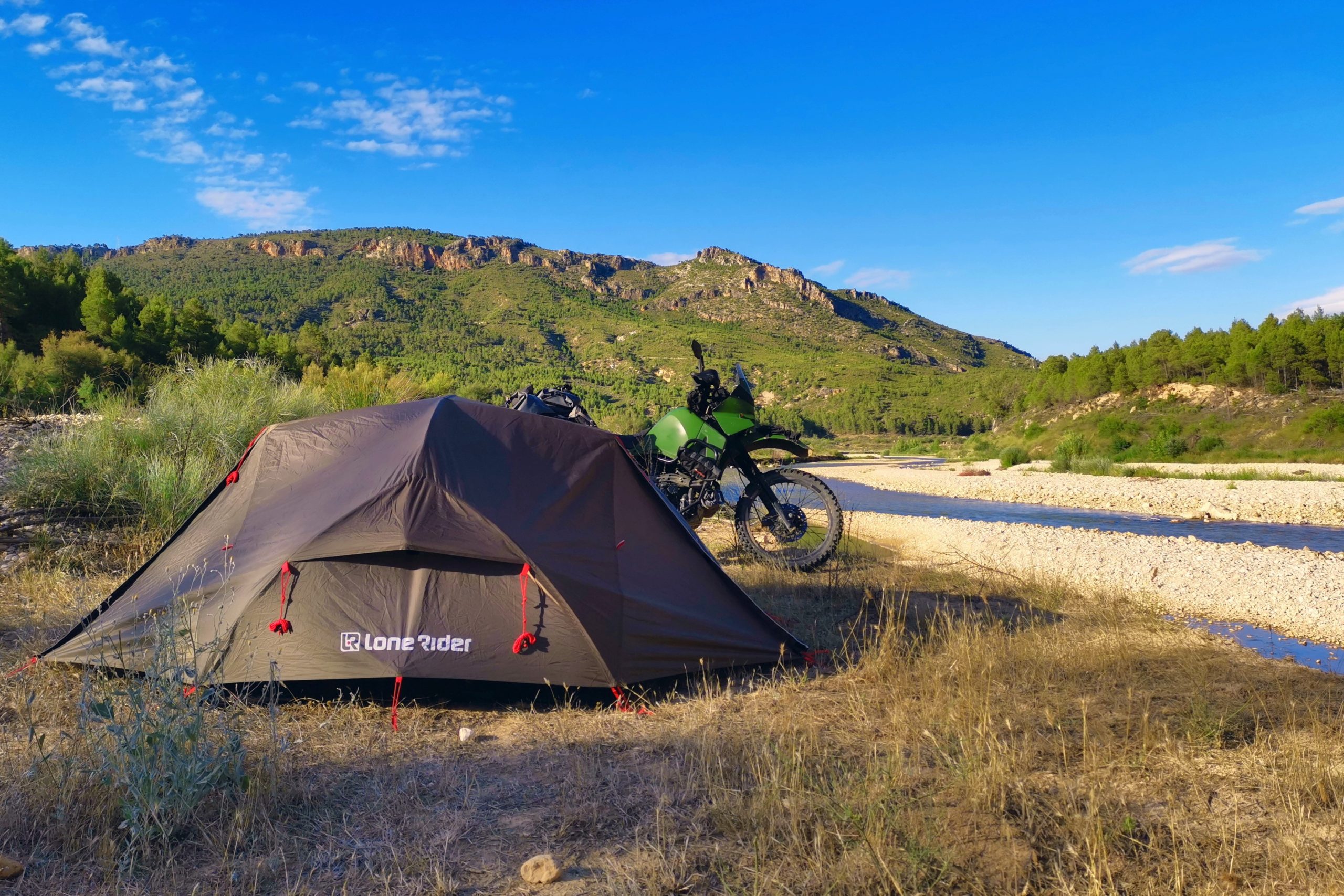 Compact tent deals for motorcycle camping