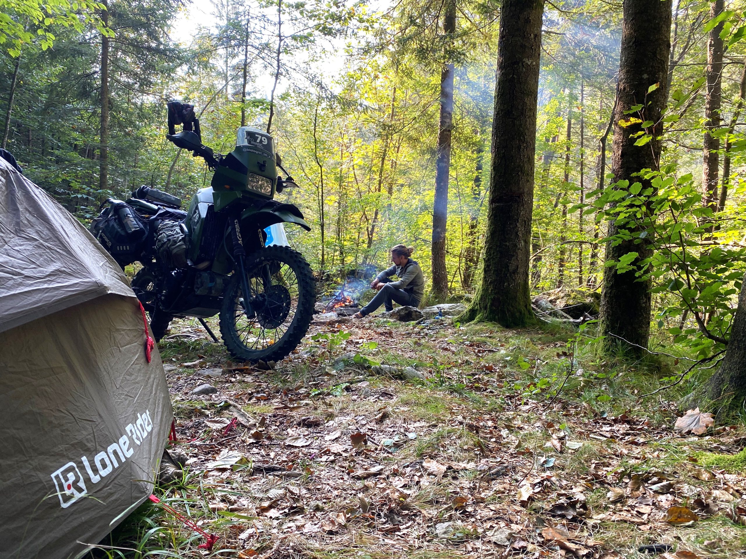 Motorcycle Camping: Stop Overthinking It // Adventure Bound