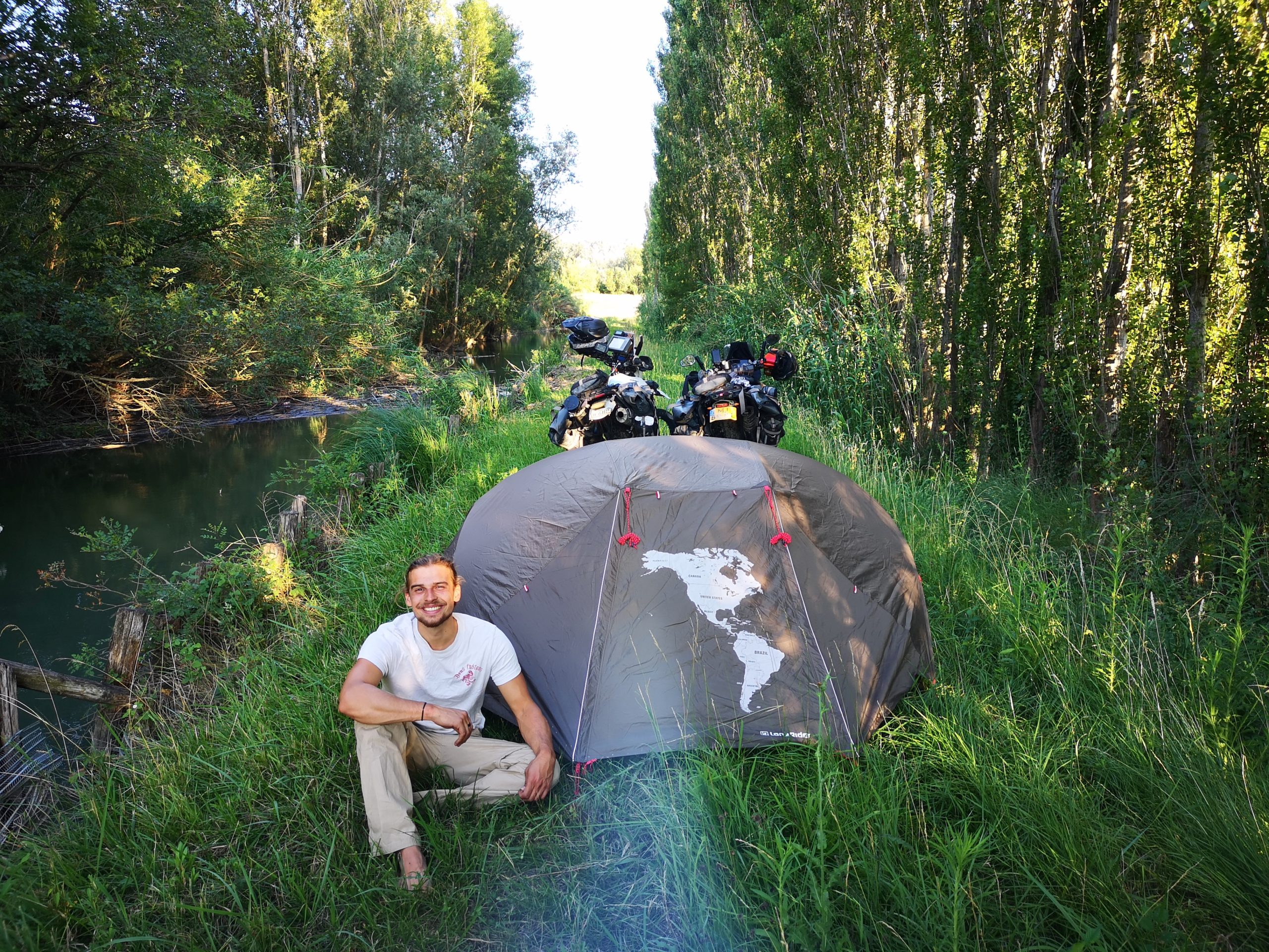 Motorcycle deals camping supplies