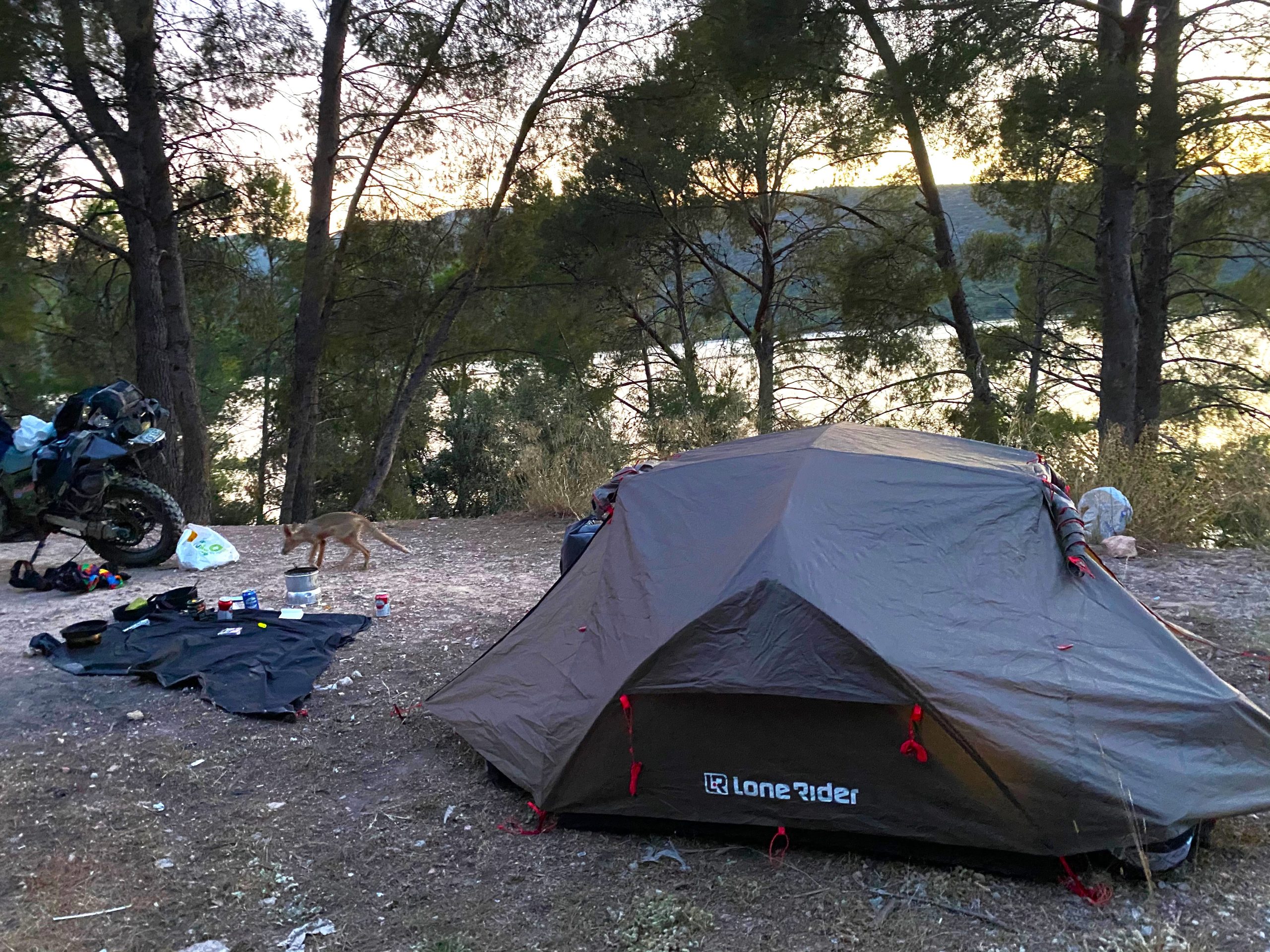 motorcycle camping tips