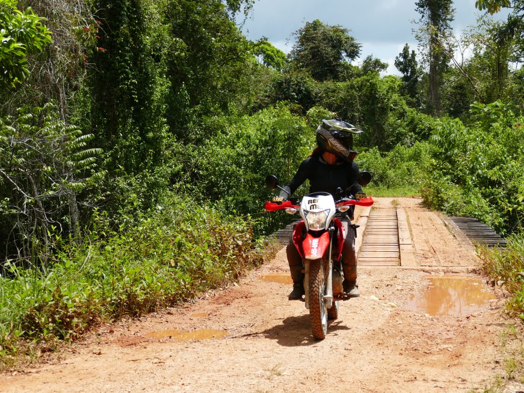 Belize by motorcycle